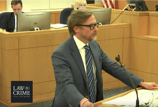 John Beroset gives the Opening Statement in Ex-CSI Murder Trial